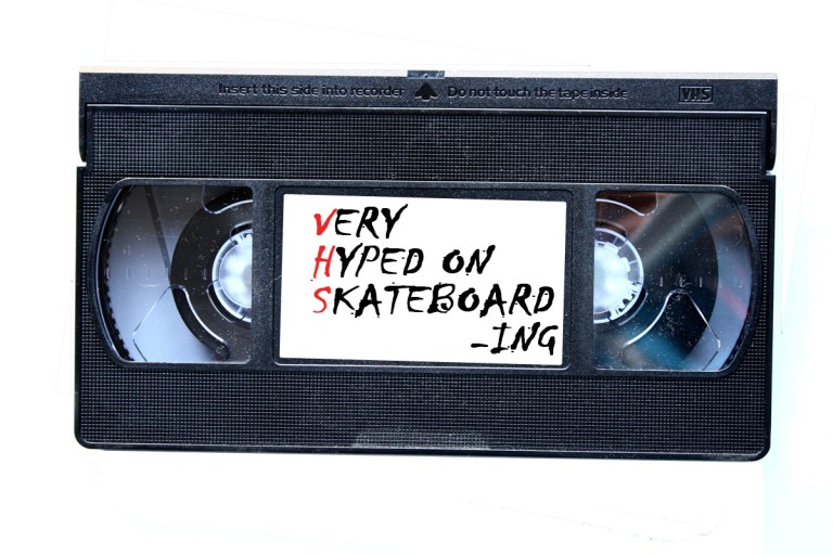 The product of boardom - vhs - very hyped on skateboarding