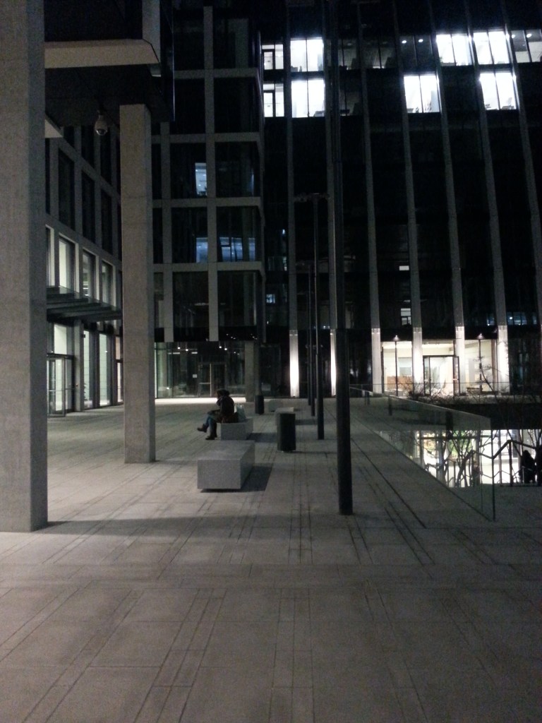 The Product of Boardom - Spot searchlight Praha Florentinum